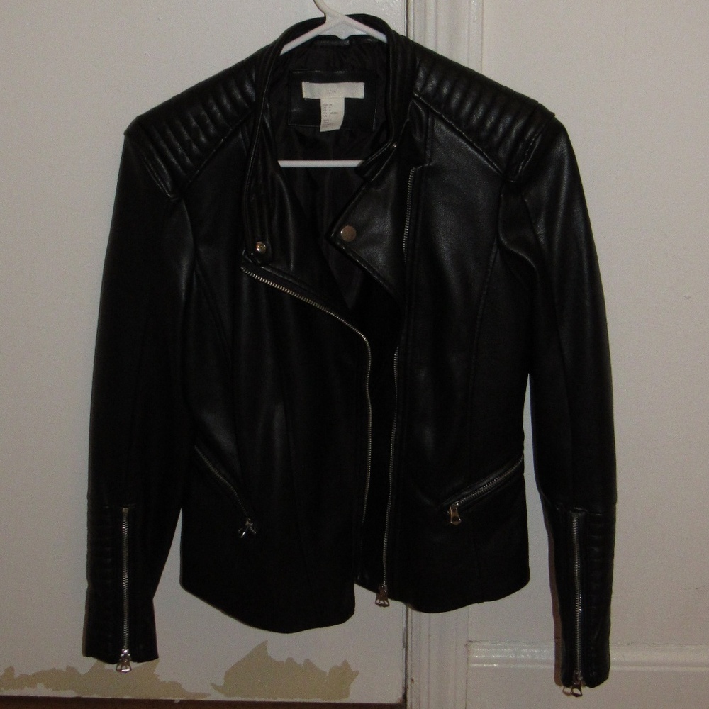 H&M Faux Leather Jacket